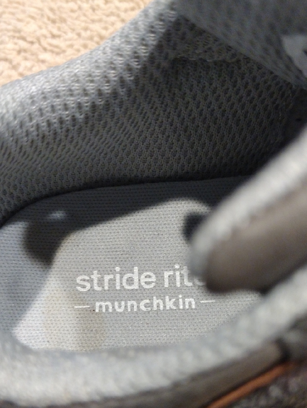 Stride Rite Munchkin In Gray - Picture 3 of 5